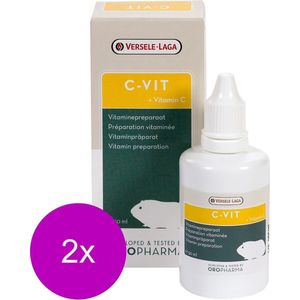 Versele-Laga Oropharma C-Vit Multivitamine Cavia's - Voedingssupplement - weerstand - 2 x 50 ml