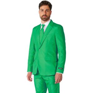Suitmeister Green - Heren Pak - Groen - Kerst - St Patrick's Day - Maat L