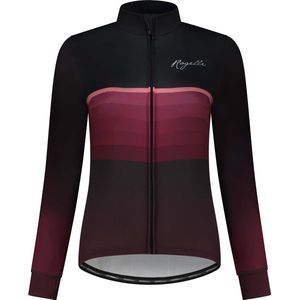 Rogelli Impress II Fietsshirt Lange Mouwen - Wielershirt Dames - Bordeaux, Coral - Maat XS