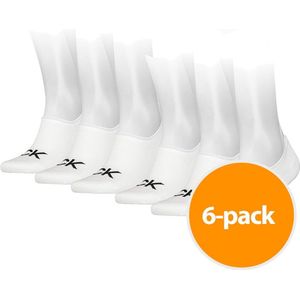 Calvin Klein Sokken Footie High Cut 6-Pack Wit-one size