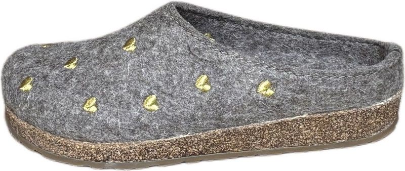 Haflinger - Grizzly Cuoricini - Pantoffels - Ivoor