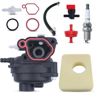 Carburateur voor 799583 591160 593261 591110 Grasmaaiermotoren - Onderdelen en accessoires incl. Bougie, Olie slang, Katoenen luchtfilter, Oliefilter