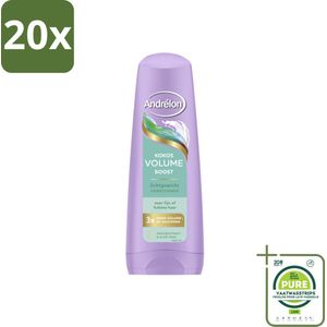 20 x Andrélon – Conditioner – Volume Boost – 200 ml - Grootverpakking - Volume Boost Haar - Kokos Conditioner - Futloos Haar - Luchtig Haar - Volume Haar