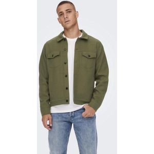 ONLY&SONS - ONSWILLY REG TRUCKER 3674 SWT - Heren - Vesten