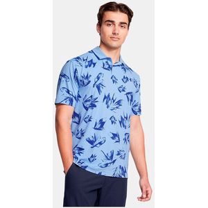 Under Armour Golf Iso-chill Edge Korte Mouw Poloshirt Blauw M Man