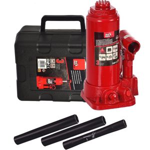 Hydraulische 3 Ton Krik met Koffer - Ideaal voor Bandenwissel