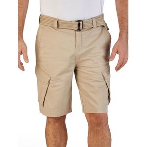 DENIMFY Heren Short DFPhil regular/straight Beige M Volwassenen - met Riem