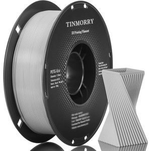 Lichtgrijs PETG Filament 1,75 mm voor FDM 3D-printers - Hoge Snelheid en Taaiheid