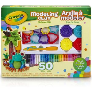 Crayola - Hobbypakket - Boetseerklei Deluxe Kit - 50 Stuks - Voor Kinderen