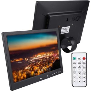 Digitale fotolijst 12 inch met Bewegingssensor en Alarmkalender - Multimedia Speler