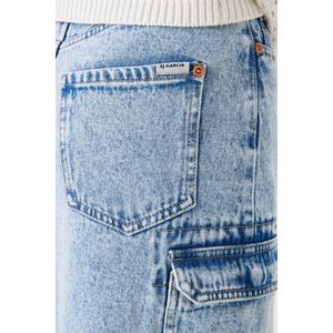 GARCIA Meisjes Rok Blauw - Maat 176