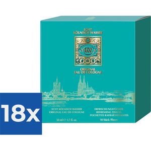 4711 Kölnisch Wasser 50 ml geschenkset (2-delig) - Voordeelverpakking 18 stuks