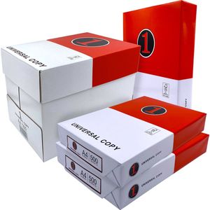 Universal Copy Printpapier - A4 - 75 gram - Wit - A4 - 2500 vellen