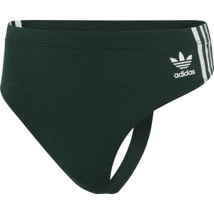 Adidas Originals Wide Side Thong Dames Onderbroek - mineral green - Maat XL