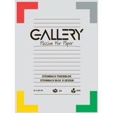 Gallery Steinbach tekenblok formaat 27 x 36 cm 200 g m² 20 vel