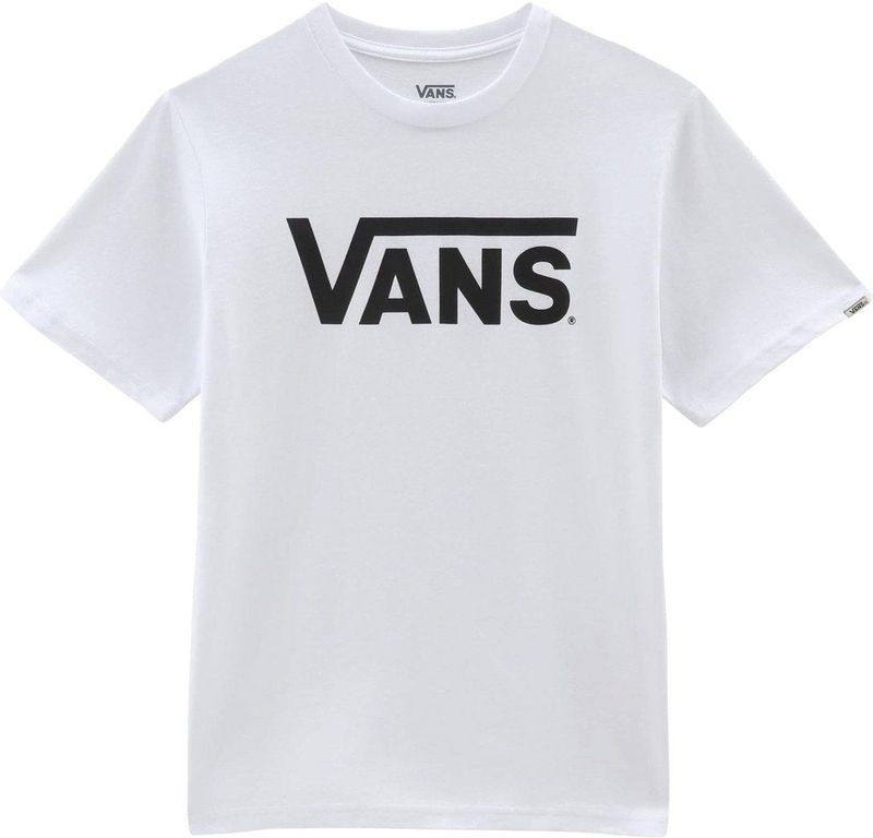 VANS - CLASSIC - T-shirt - Zwart - Ronde Hals - Kwartmouw