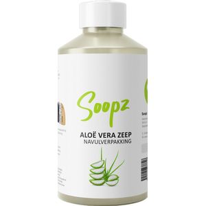 Soopz Aloë Vera Zeep – Natuurlijke Hand- en Lichaamszeep – Hydraterend & Verzachtend