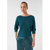 comma - Gebreide Trui - Glitter - Vleermuismouwen - Boothals