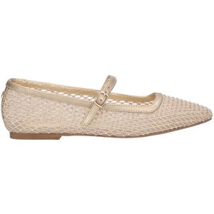 La Strada Ballerina champagne mesh met steentjes dames - maat 40