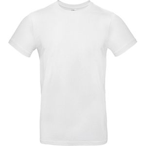 2-Pack herenshirt 'E190' met ronde hals B&C Collectie Wit maat XL