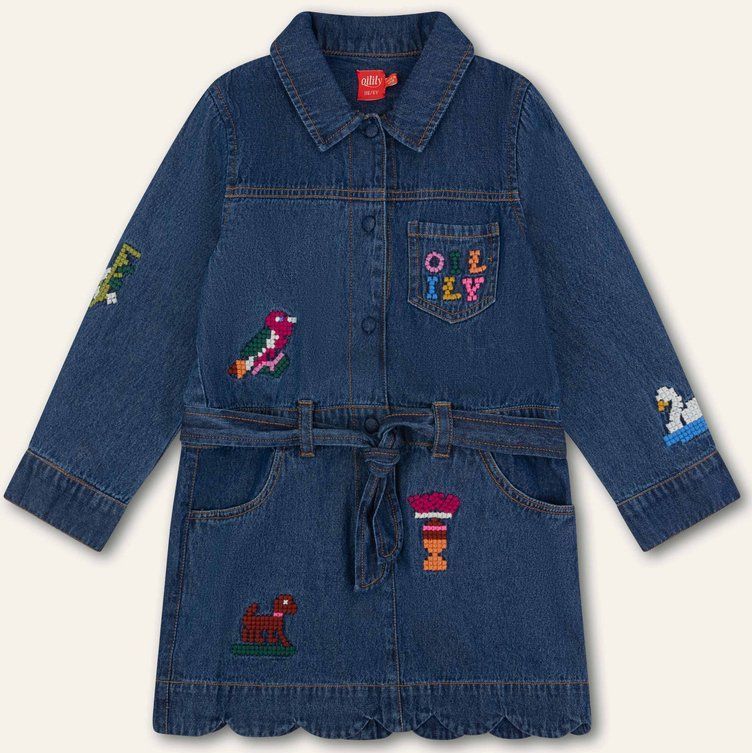 Oilily - Diona dress - Blauw - 110/5yr