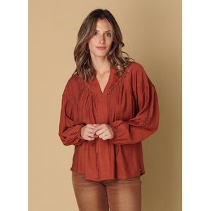 IVY BEAU Soumia Tops - Caramel - maat 36