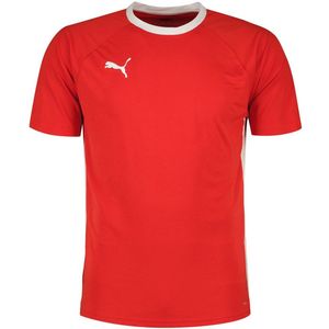 Puma - Teamliga - T-shirt - Rood - Korte Mouwen