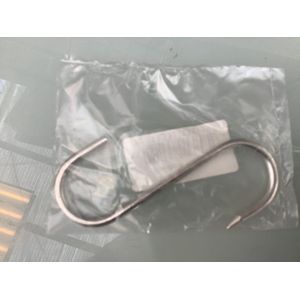 Deltafix vleeshaak vertind 100mm 1 st.