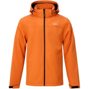 Nordberg Eldgrim - Softshell Outdoor Zomerjas Heren - Burned Orange - Maat M