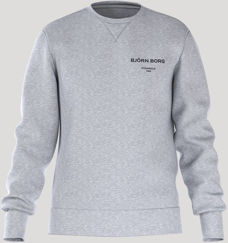 Björn Borg - Essential 1 - Sweater - Lichtgrijs - Heren