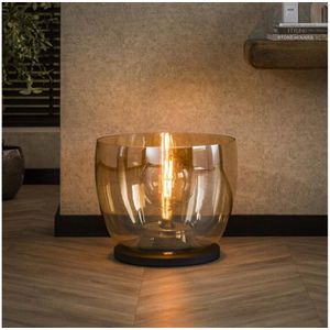 Vloerlamp UP XXL - Amber color glas