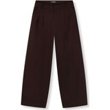 Refined Department - Kaly Woven - Broek - Donkerbruin - Barrel Fit