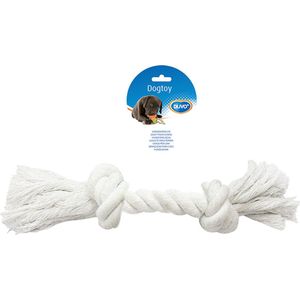Duvoplus - Speelgoed Voor Dieren - Hond - Knoop Katoen 45cm Wit - 1st