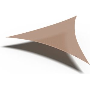 Platinum Sun & Shade Coolfit schaduwdoek driehoek, 360x360x360cm, Zand