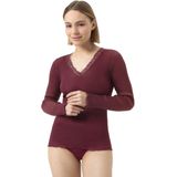 Mey - Wool Expressive - T-shirt lange mouw - Boysenberry