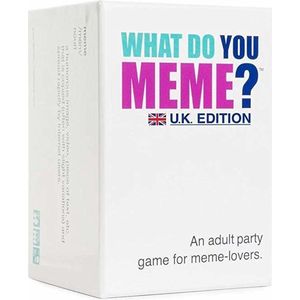 What Do You Meme? UK edition - Kaartspel - Spelletjes voor Volwassenen - Adult Party Game