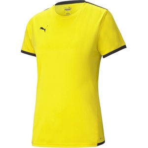 Puma Teamliga Shirt Korte Mouw Dames - Geel | Maat: XL