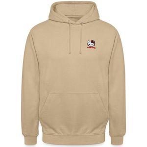 Hello Kitty Geborduurd Portret Hoodie Unisex