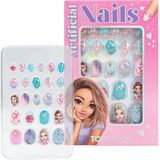 Depesche - TOPModel - Kunstnagels - Glitter - 24 Zelfplakkende Nagels