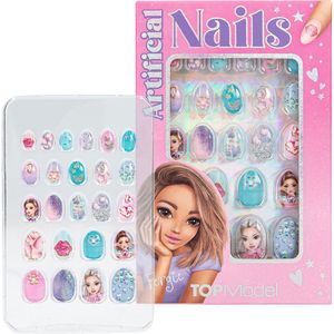Depesche - TOPModel - Kunstnagels - Glitter - 24 Zelfplakkende Nagels