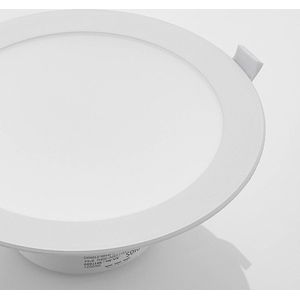 PRIOS - LED downlight - CCT  - 1licht - aluminium, kunststof - H: 8.5 cm - wit - Inclusief lichtbron