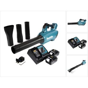 Makita DUB 184 RF accubladblazer 18 V borstelloos + 2x accu 3.0 Ah + lader