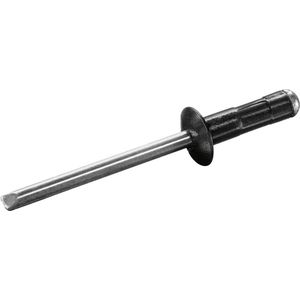 GOEBEL® - 1000 x Gelakte Multi-Grip blindklinknagels (Ø x L) 3,2 x 16 mm - Alu Aluminium AlMG 2,5 / Staal verzinkt - Vlakke kop - RAINBOW MULTI - 7900532163 - Popnagel