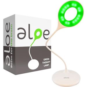 Draadloze Desk Lamp voor Lichttherapie tegen Migraine, Angst en Insomnia - 16 Inch met Verstelbare Helderheid en USB Oplaadbaar