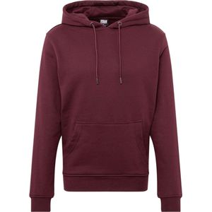 Urban Classics - Basic Sweat Hoodie/trui - XS - Bordeaux rood