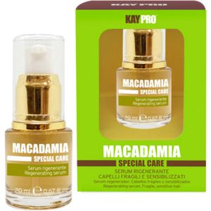 KayPro Haarserum Voor Fijn Droog haar 20 ml – Met Macadamia Olie - Professionele Haarverzorging – Haarserum voor Fijn, Droog en Beschadigd Haar
