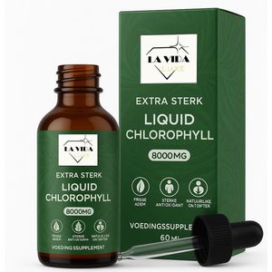 LaVidaLuxe - Chlorophyll - Vloeibaar Supplement - 8000MG - Extra Sterk