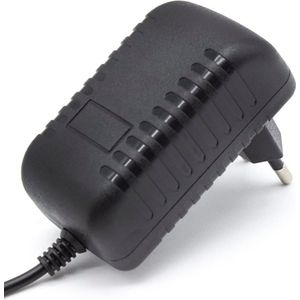 Voeding 20 V, 1 A met DC-aansluiting 5,5 x 2,5 mm - Zwart