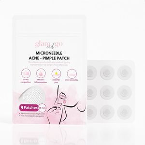 Glam and Go - microneedle pimple patches - micronaalden puitjes patches - microneedle acne patch