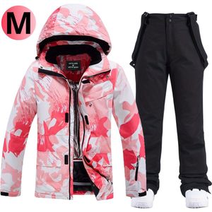 Bovista Skipak - SkiBroek - Skijas - Ski Suit - Wintersport - Dames - 2-Delig - Zwart - Maat M